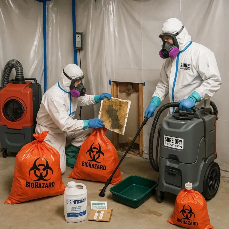 Contaminated Water Handling Protocols process in Green Oaks, IL
