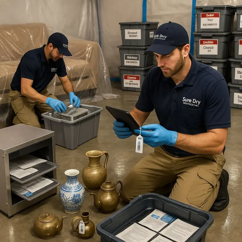Content Protection and Restoration process in Green Oaks, IL