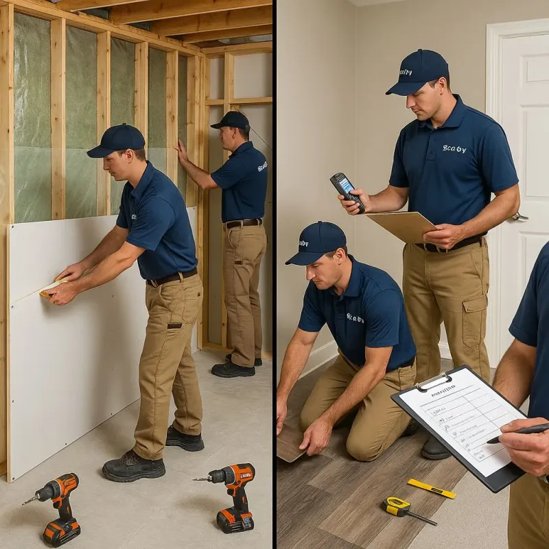 Repairs and Reconstruction process in Green Oaks, IL